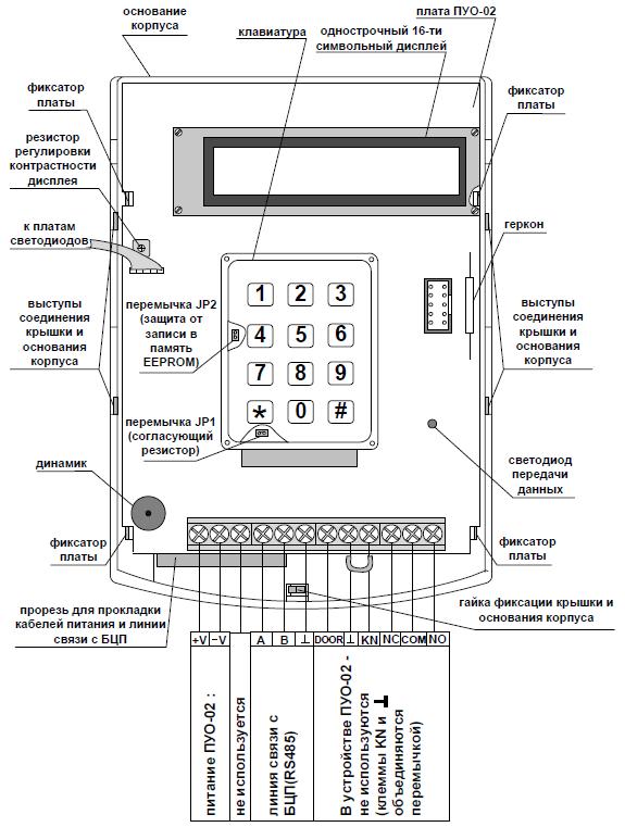 Рокот 5 схема подключения